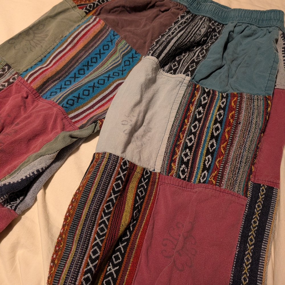Kathmandu Multicolor Patchwork Pants